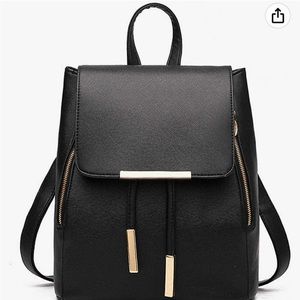 Amazon backpack purse, black